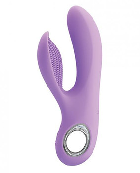 Pretty Love Canrol Nubby Rabbit Vibe 7 Function Purple Best Sex Toy