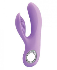 Pretty Love Canrol Nubby Rabbit Vibe 7 Function Purple by Liaoyang Baile Health Care