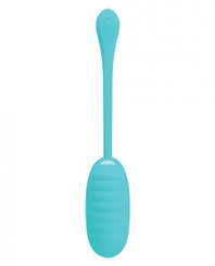 Pretty Love Kirk Liquid Silicone Remote Egg Vibrator Blue by Liaoyang Baile Health Care