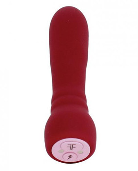 Femmefunn Booster Bullet Vibrator Maroon Brownish Red Adult Sex Toy