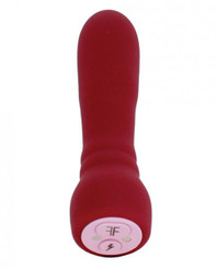 Femmefunn Booster Bullet Vibrator Maroon Brownish Red by Vvole LLC