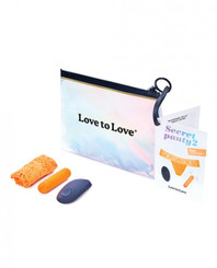 Love To Love Secret Panty Vibe 2 - Neon Orange Adult Toys