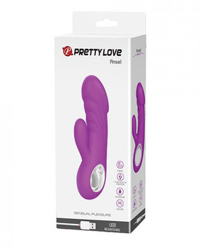 Pretty Love Ansel Rabbit Vibe - 7 Function Pink Sex Toys