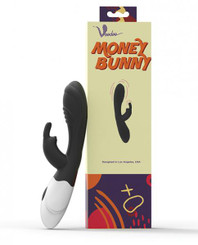 Voodoo Money Bunny 10x Wireless - Soild Black Adult Toys
