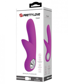 Pretty Love Carol Silicone Vibrator - 7 Function Pink Adult Toys