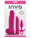 Inya Play Things Pink Set Plug, Dildo & Vibrator by NS Novelties - Product SKU CNVELD -NSN -0550 -04