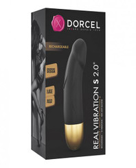 Dorcel Real Vibration S 6 inches Rechargeable Vibrator 2.0 - Gold Adult Toy