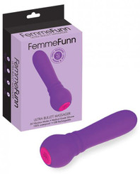 Femmefunn Ultra Bullet Massager Purple Adult Sex Toy