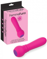 Femmefunn Ultra Bullet Massager Pink by Vvole LLC