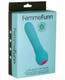 Femmefunn Ultra Bullet Vibrator Turquoise Blue by Vvole LLC - view 2