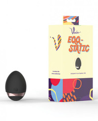 Voodoo Egg-static 10x Wireless - Black Sex Toys