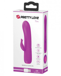 Pretty Love Tim Mini Silicone Vibrator - 12 Function Fuchsia Best Sex Toy