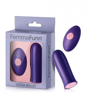 Femme Funn Versa Bullet W/remote - Dark Purple Adult Toy