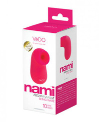 Vedo Nami Rechargeable Sonic Vibe - Foxy Pink by Savvy Co.