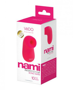 Vedo Nami Rechargeable Sonic Vibe - Foxy Pink by Savvy Co.
