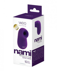 Vedo Nami Rechargeable Sonic Vibe - Deep Purple Best Sex Toy