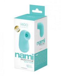 Vedo Nami Rechargeable Sonic Vibe - Tease Me Turquoise Best Sex Toys