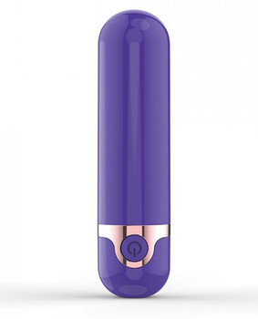 Voodoo Bullet To The Heart 10X Wireless Purple Vibrator by Thank me now inc.
