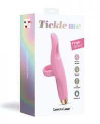 Love To Love Tickleme Finger Vibrator - Rose Best Sex Toy