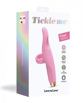 Love To Love Tickleme Finger Vibrator - Rose Best Sex Toy
