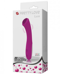 Pretty Love Len Rechargeable Wand 30 Function Purple Best Adult Toys