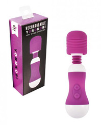 Yorokobi Mini Rechargeable Wand - Purple by SI Novelties