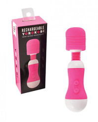 Yorokobi Mini Rechargeable Wand - Pink by SI Novelties