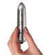 Frosted Fleurs Snowflake Silver Bullet Vibrator by Rocks Off - view 3