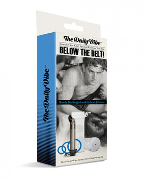 The Daily Vibe Below The Belt Kit - Black Best Adult Toys