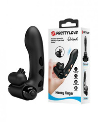 Pretty Love Orlando Honey Finger - Black Sex Toy