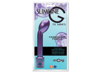Slimline G 7X Minis, Passionate Purple Adult Sex Toy