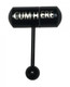 Lix Oral Vibrator Here Tongue Ring - Black by Jjk industries