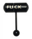 Lix Oral Vibrator Thrust Tongue Ring - Black by Jjk industries