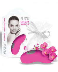 Fuzu Velvet Messager - Neon Pink Best Adult Toys