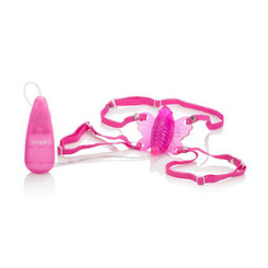 The Original Venus Butterfly Pink Hands Free Vibrator by Cal Exotics