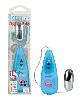 Impulse pocket paks silver bullet by Cal Exotics