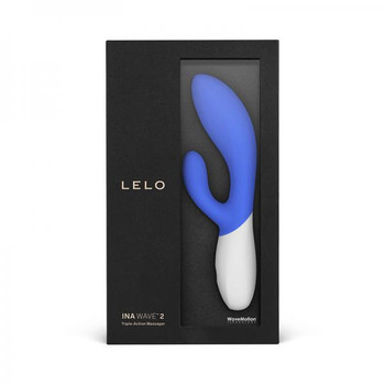 Lelo Ina Wave 2 Dual Stimulator Blue Sex Toy