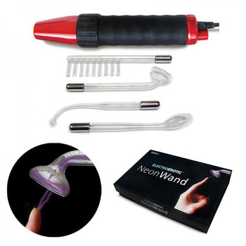 Kl Neon Wand Red Handle/purple Electrode (us) Adult Sex Toys