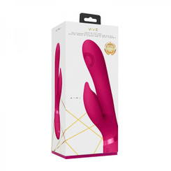 Vive - Aimi Rechargeable Triple-motor Swinging Silicone Rabbit - Pink Adult Toy
