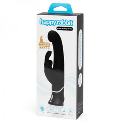 Happy Rabbit G-spot Stroker Black by LoveHoney