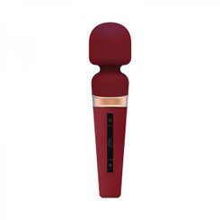 Titan Touch Panel Wand Massager Red Wine Best Sex Toys