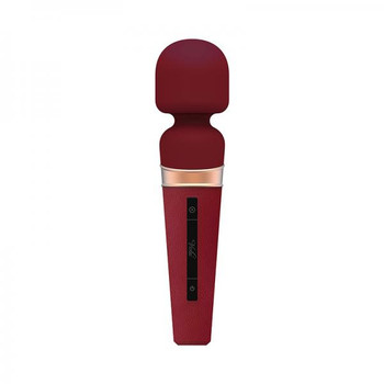 Titan Touch Panel Wand Massager Red Wine Best Sex Toys