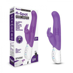 Rabbit Essentials G-spot Rabbit Vibrator Purple Adult Sex Toy