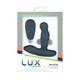Lux Active Revolve 4.5 In. Rotating And Vibrating Silicone Massager Black Adult Toy
