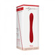 Elegance Ultimate Flexibility Flat Double-ended Rechargeable Vibrator - Red Adult Toys