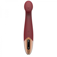 Tethys Touch Panel G-spot Vibrator Wine Red Adult Toy