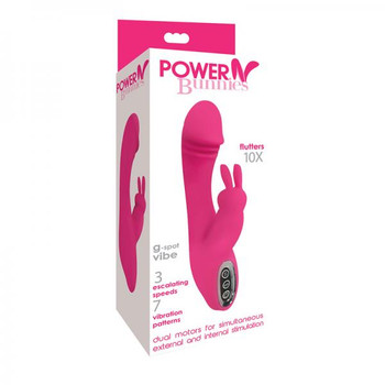 Power Bunnies Flutters 10x - Pink Best Sex Toy