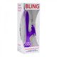 Bling Crystal Butterfly Dual G Vibe 12 Function Usb Magnetic Rechargeable Silicone Waterproof Purple Adult Toy