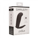 Simplicity Leon - Wireless Remote Vibrator - 10 Speeds - Black by Shots America LLC