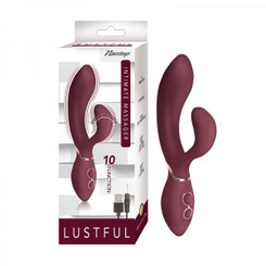 Lustful Intimate Massager Eggplant Adult Toy